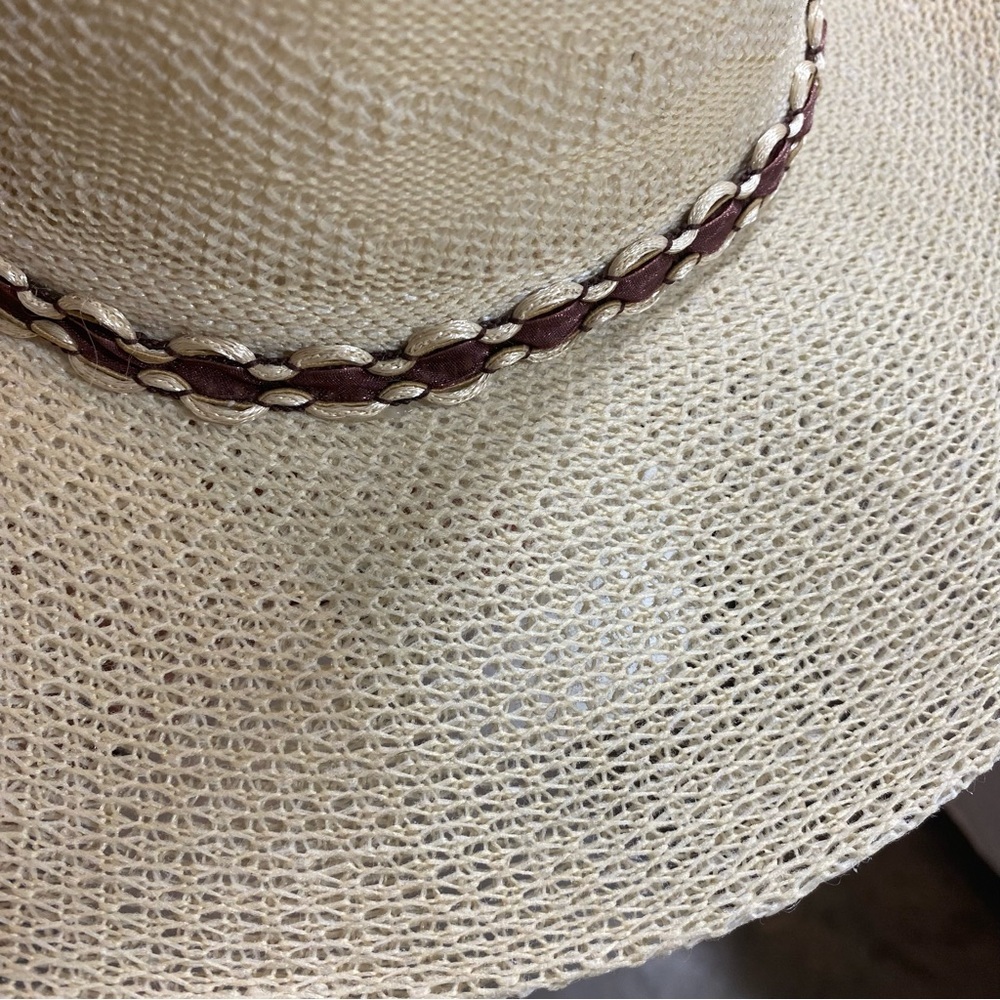 Cowboy Sun hat Lightweight Flexible Summer Western Hat 100% poly hat unisex Hat - Picture 5 of 10